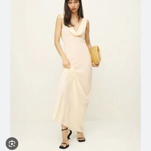 NWT Reformation × Laura Harrier Cavallo Maxi Dress size 2 - ivory